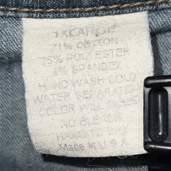 Vintage Women's Denim Jean Jacket C'est Toi Button Up Medium Wash Fade Size XL - Picture 7 of 7